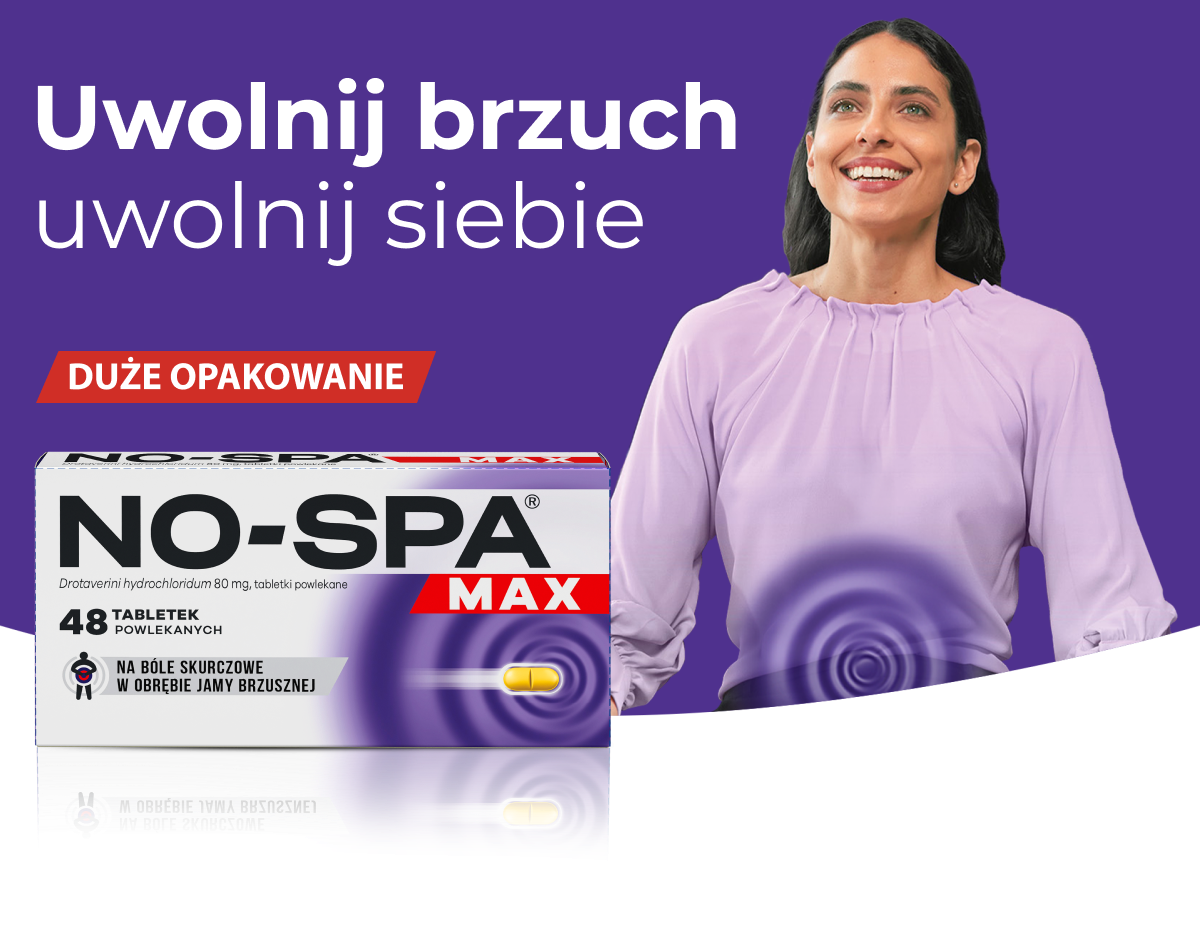 Lek rozkurczowy No-Spa Max jest dostępny bez recepty - porównaj oferty w Ceneo Lek rozkurczowy No-Spa Max jest dostępny bez recepty - porównaj oferty w Ceneo
