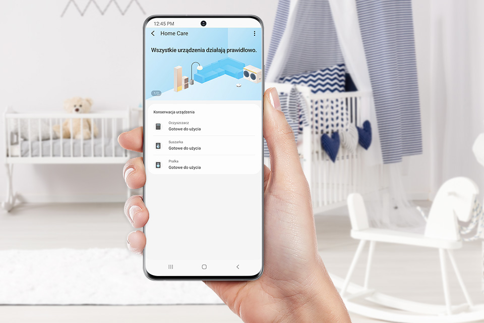 SmartThings dla WW11BB944DGHS6 - konserwacja urządzenia SmartThings dla Samsung WW11BB944DGHS6 - konserwacja urządzenia