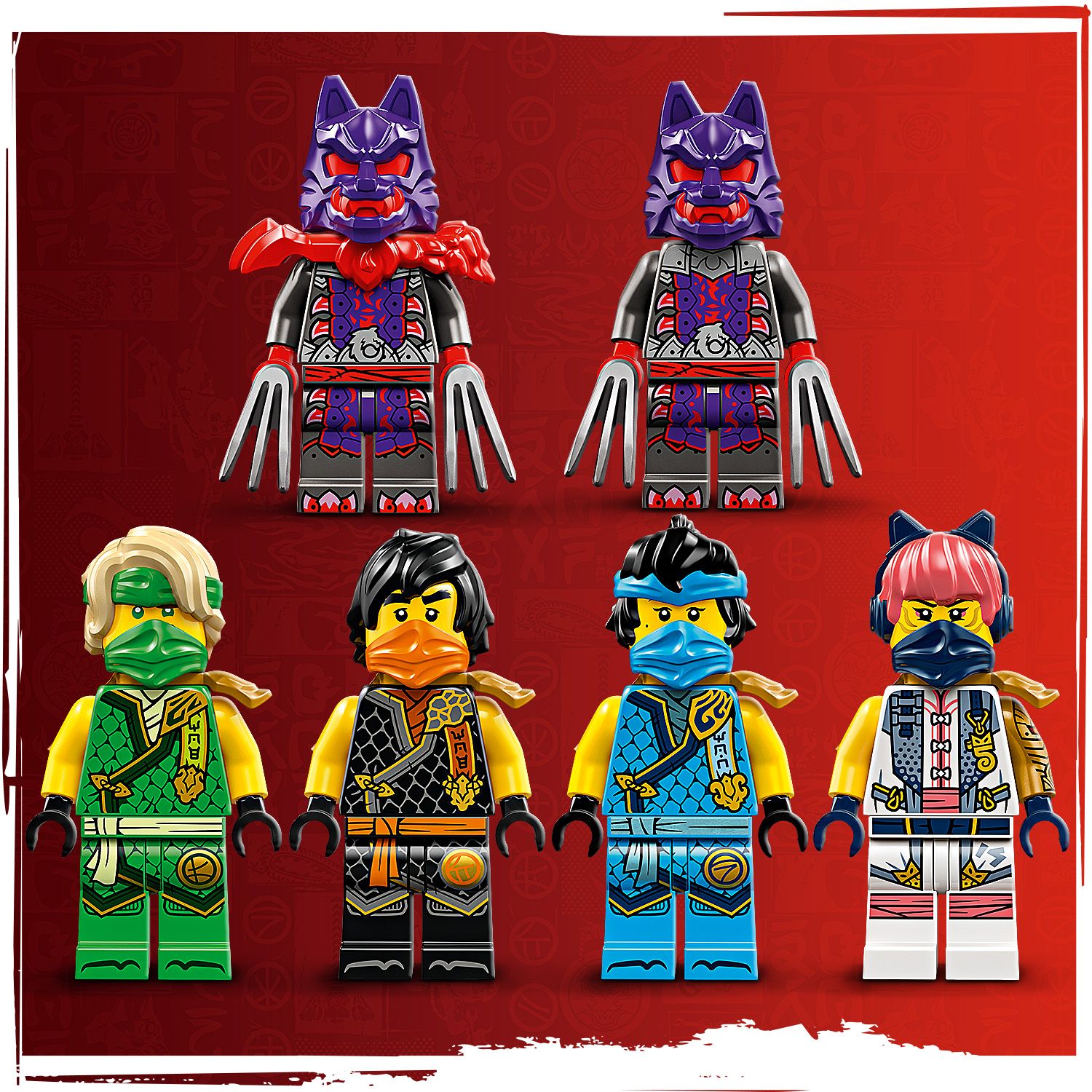 Sześć minifigurek NINJAGO®
