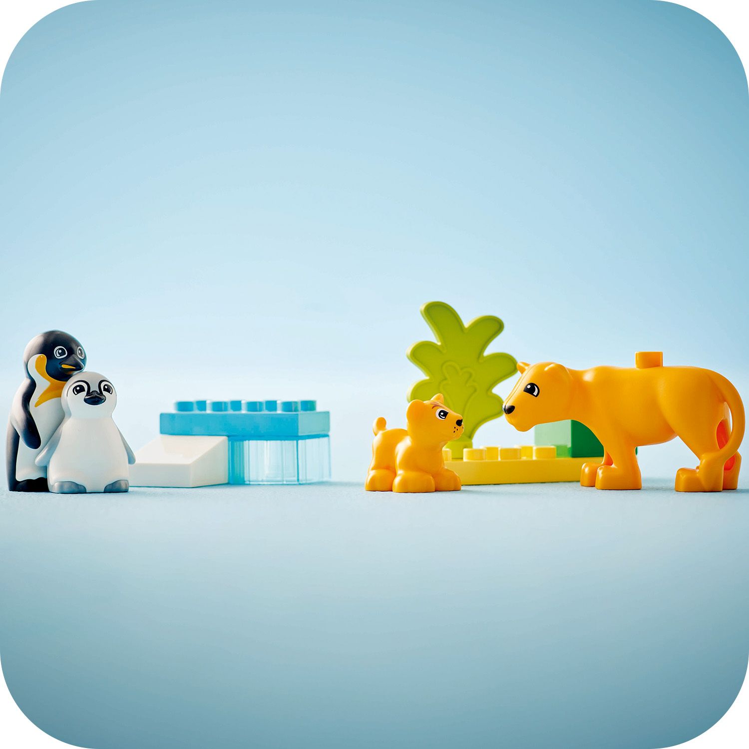 Cztery figurki zwierząt LEGO® DUPLO®