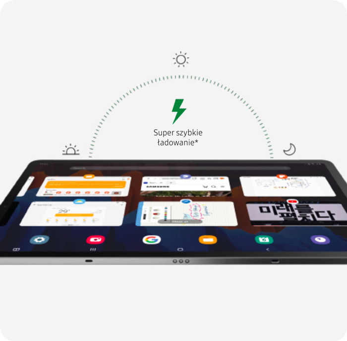 Tablet Samsung Galaxy Tab S7+ 12,4'' 8/256GB WiFi Niebieski
