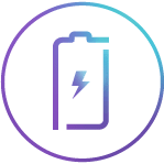 Bateria ikona kolor