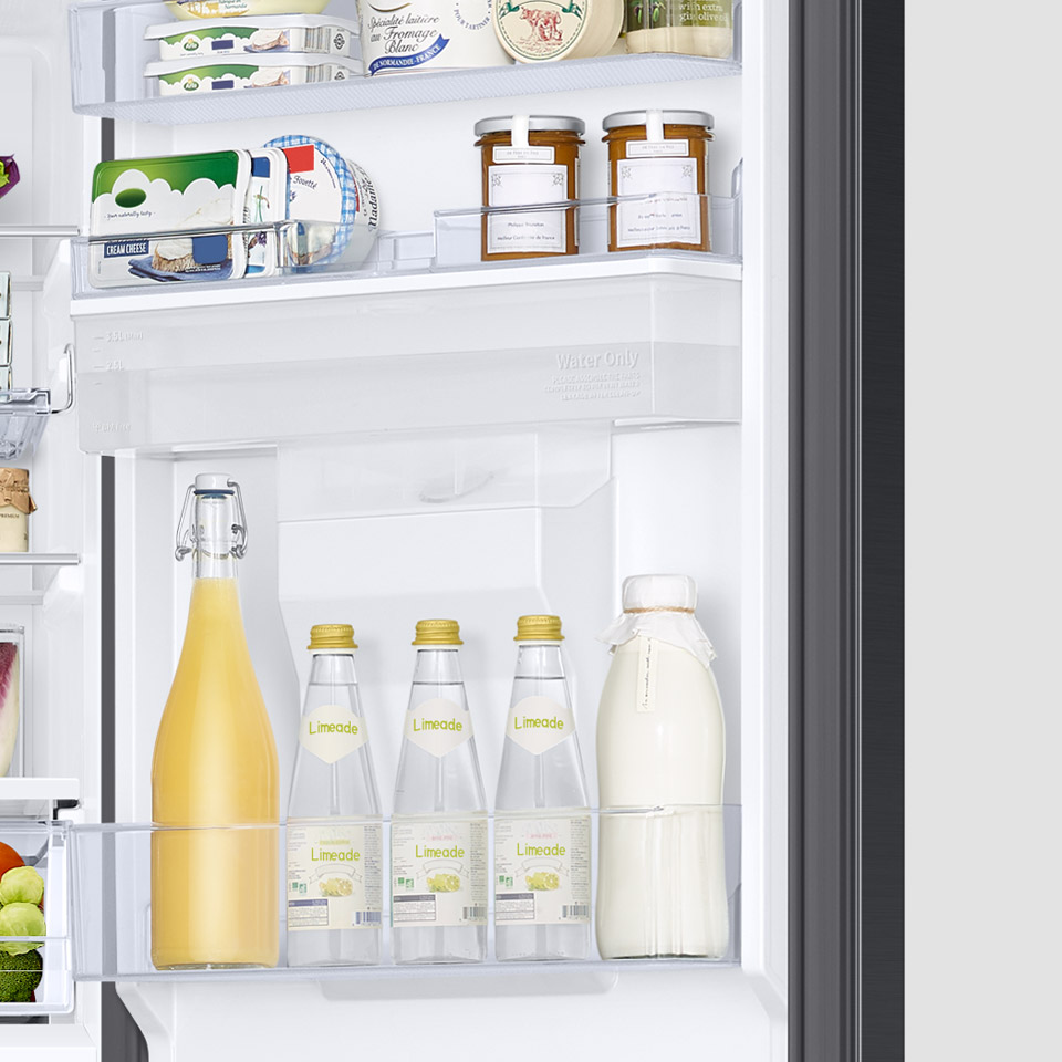 Lodówka Samsung RB34C635EBN z zamrażalnikiem dolnym 185,3 cm