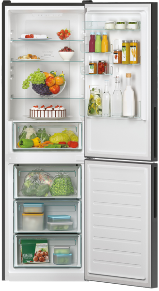 Lodówka Candy Fresco CCE4T618EB z zamrażalnikiem dolnym 185