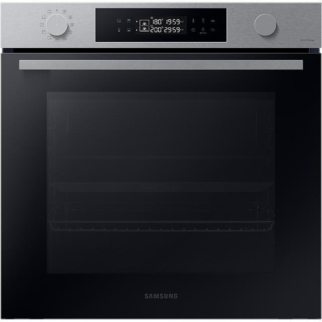 Front piekarnika Dual Cook NV7B44205AS w kolorze stali nierdzewnej