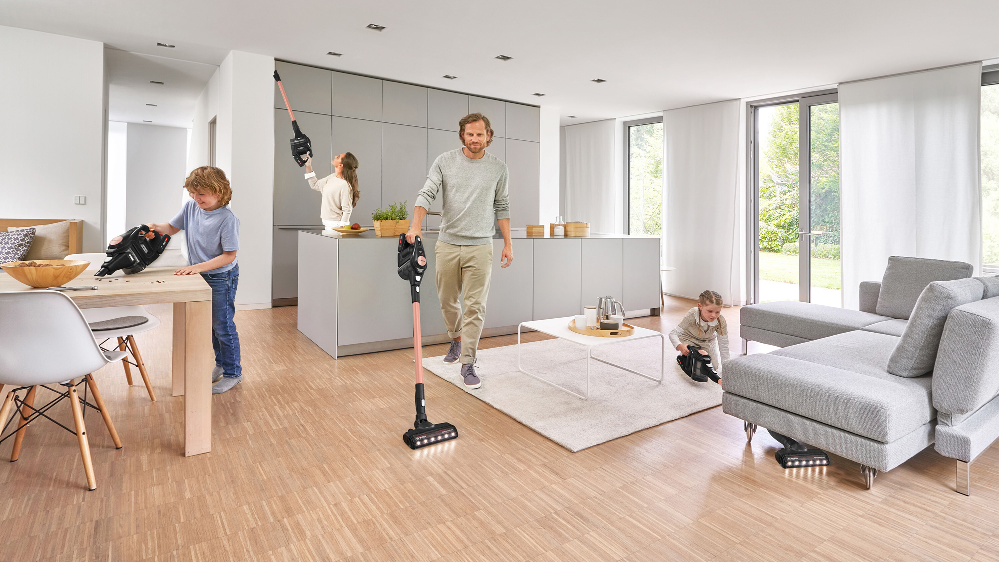 Bosch Unlimited Gen2 Serie  8 ProParquet BCS8214PRQ - Aspirateur