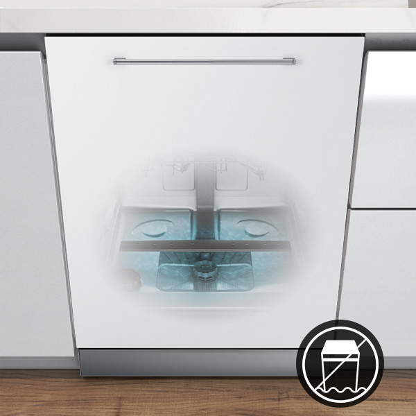 Dodatkowa ochrona przed zalaniem - funkcja Aqua Stop - Samsung DW60CG530B00ET