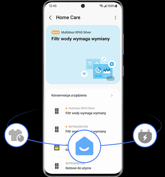  Zadbaj o swoją zmywarkę z aplikacją SmartThings Home Care - Samsung DW60CG530B00ET