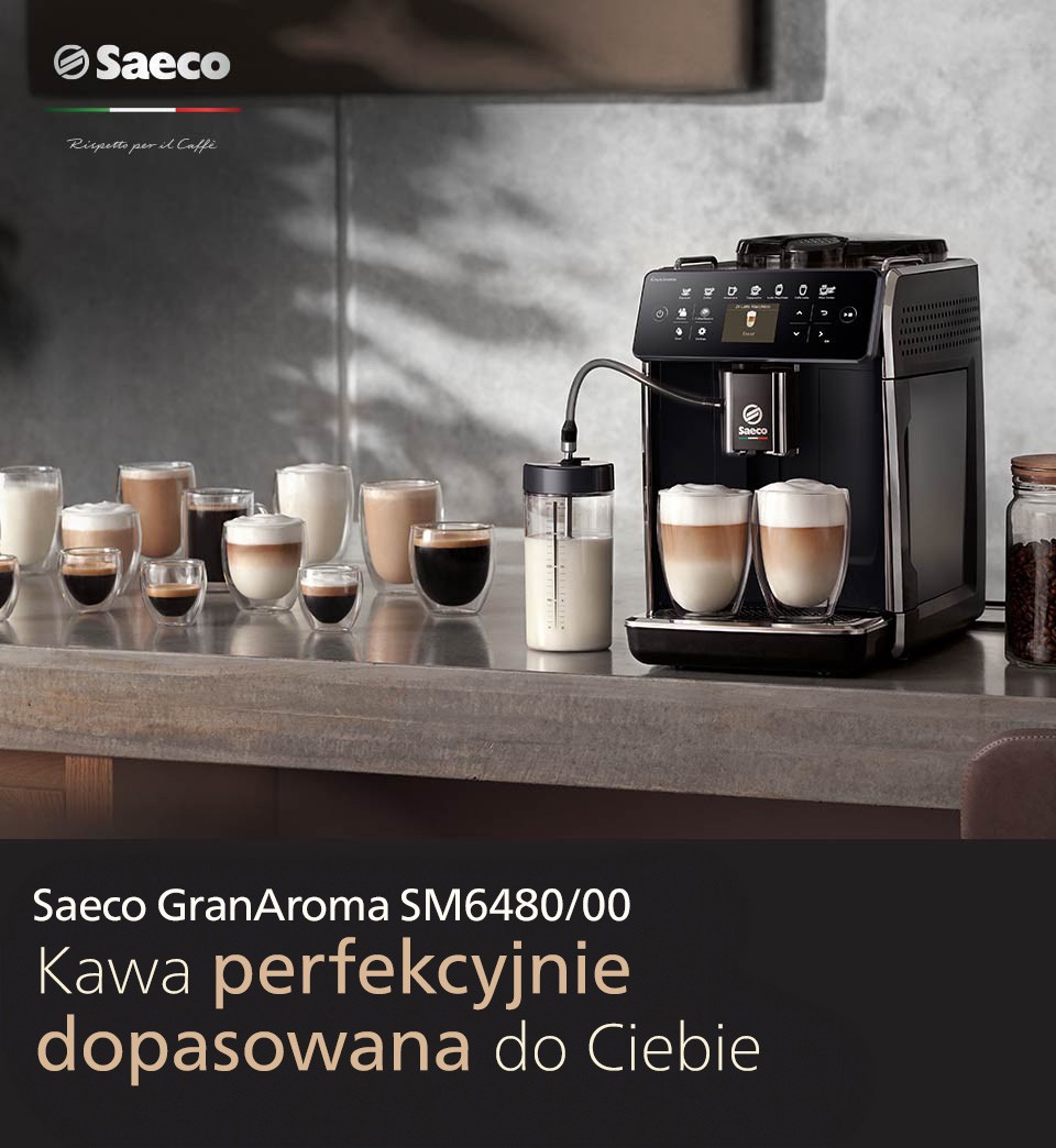 Saeco GranAroma ekspres automatyczny znajdziesz w porównywarce Ceneo