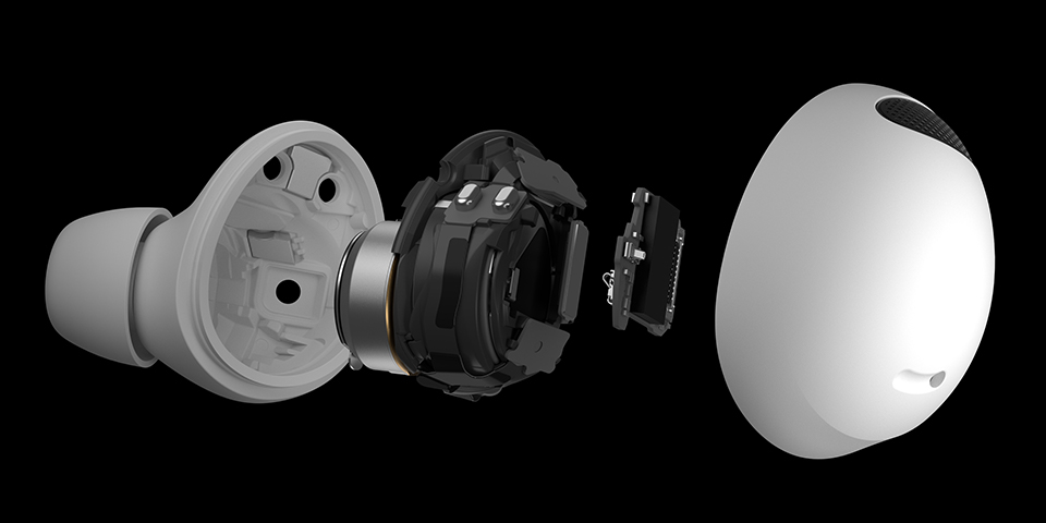 Zminimalizowana percepcyjna utrata dźwięku podczas odtwarzania muzyki w nowych Galaxy Buds2 Pro