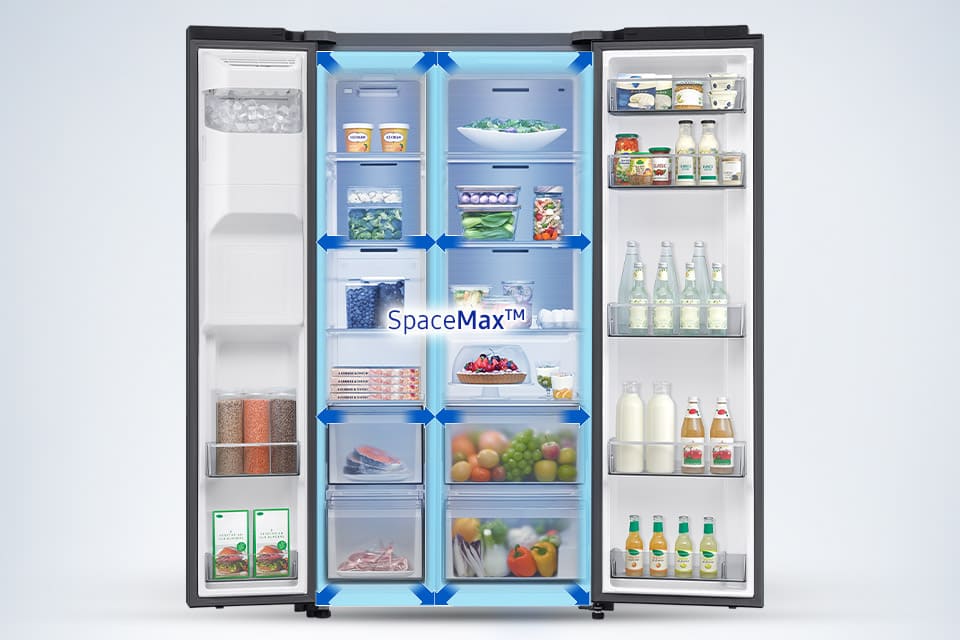 Lodówka Samsung RS70F64KEFEO AI Side by Side No Frost 178