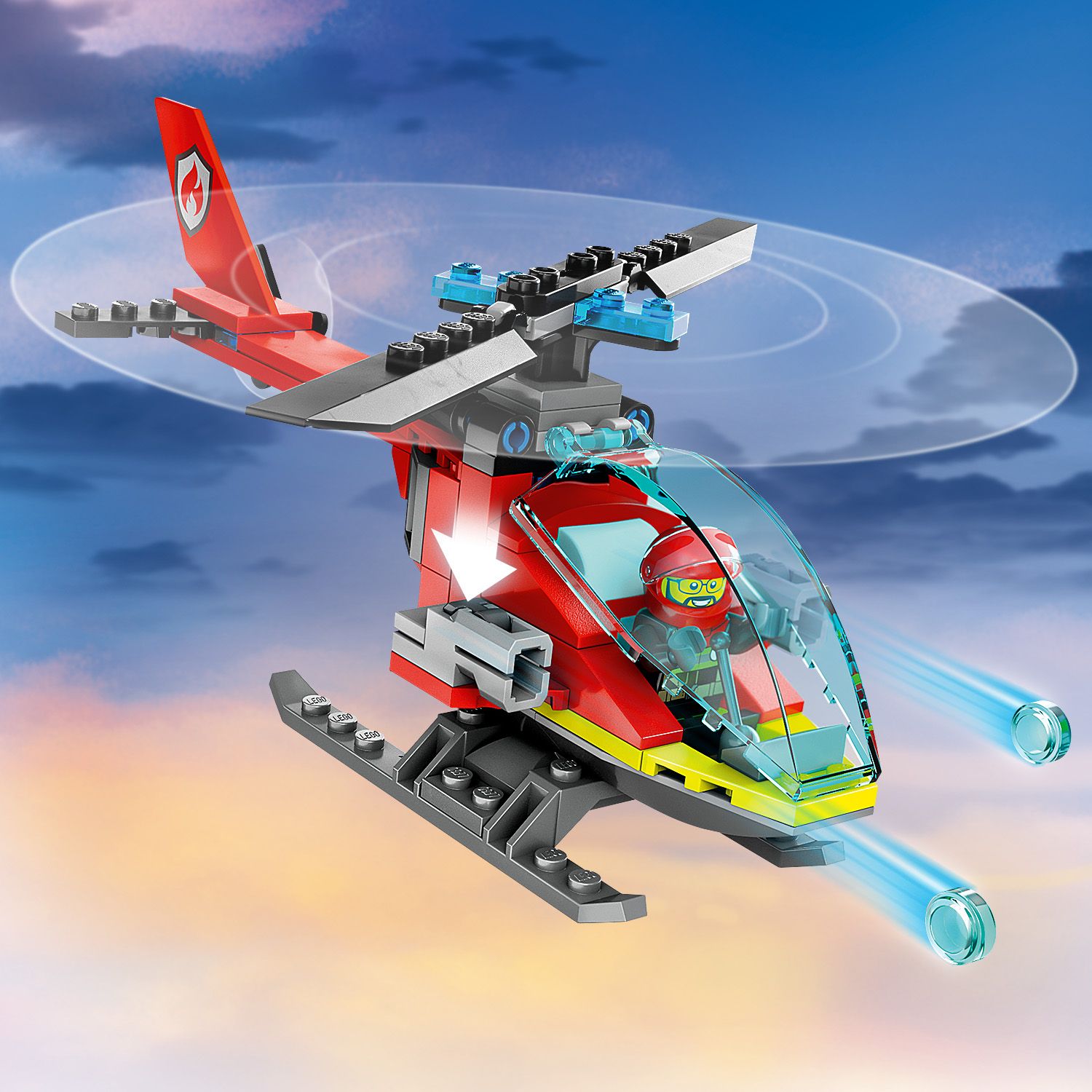 Helikopter strażacki