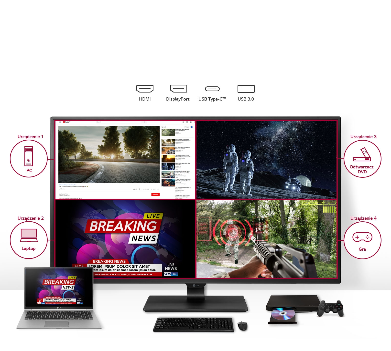 Monitor LG 43UN700-B - Opinie i ceny na Ceneo.pl