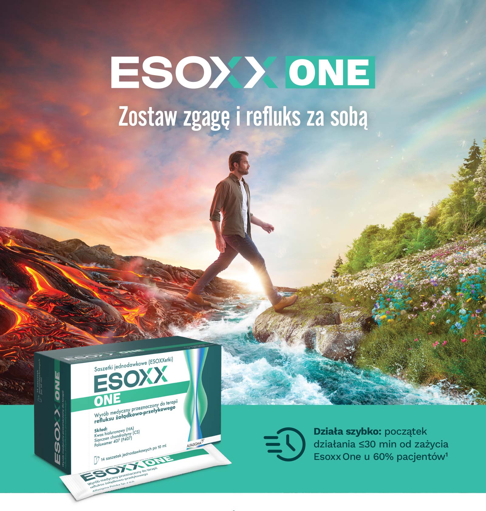 Esoxx One - zostaw refluks i zgagę za sobą