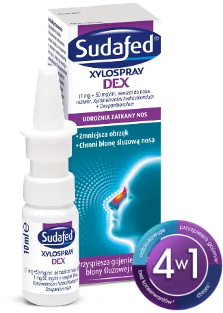 Sudafed® DEX - 4 w 1
