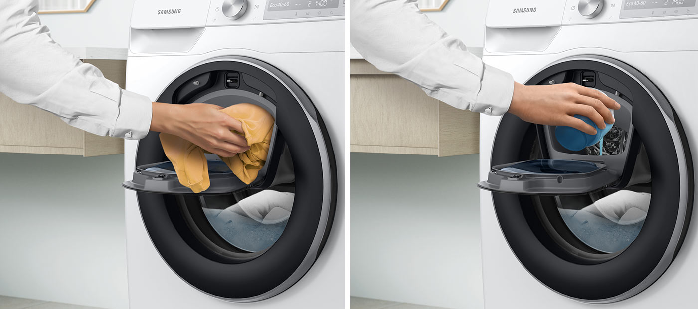 WW90T654DLH Dodatkowe drzwi AddWash™