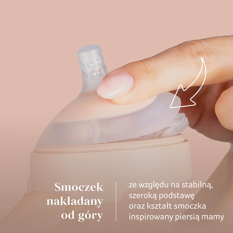 Smoczek nakładany od góry