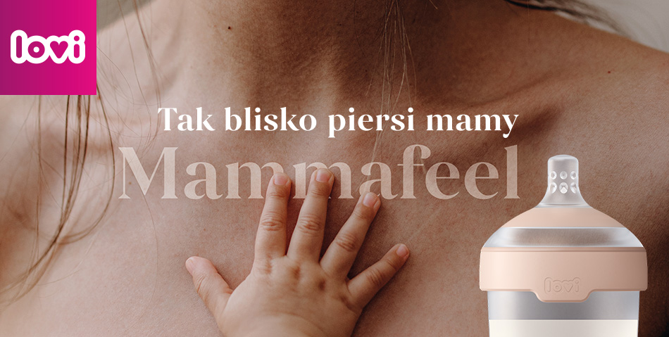 Butelka LOVI Mammafeel 250 ml z dynamicznym smoczkiem