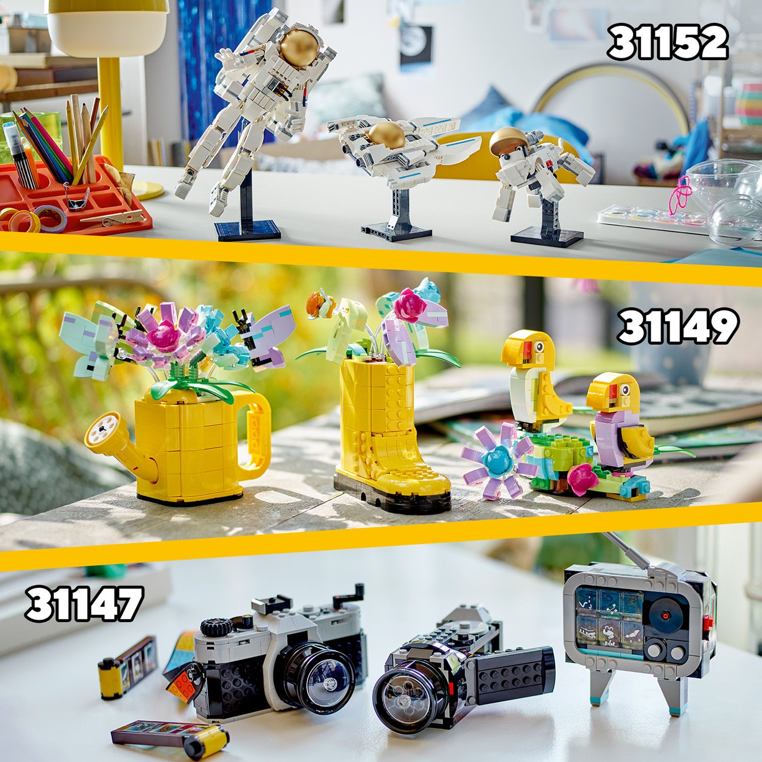 31147 - LEGO® Creator - L'Appareil Photo Rétro LEGO : King Jouet, Lego,  briques et blocs LEGO - Jeux de construction