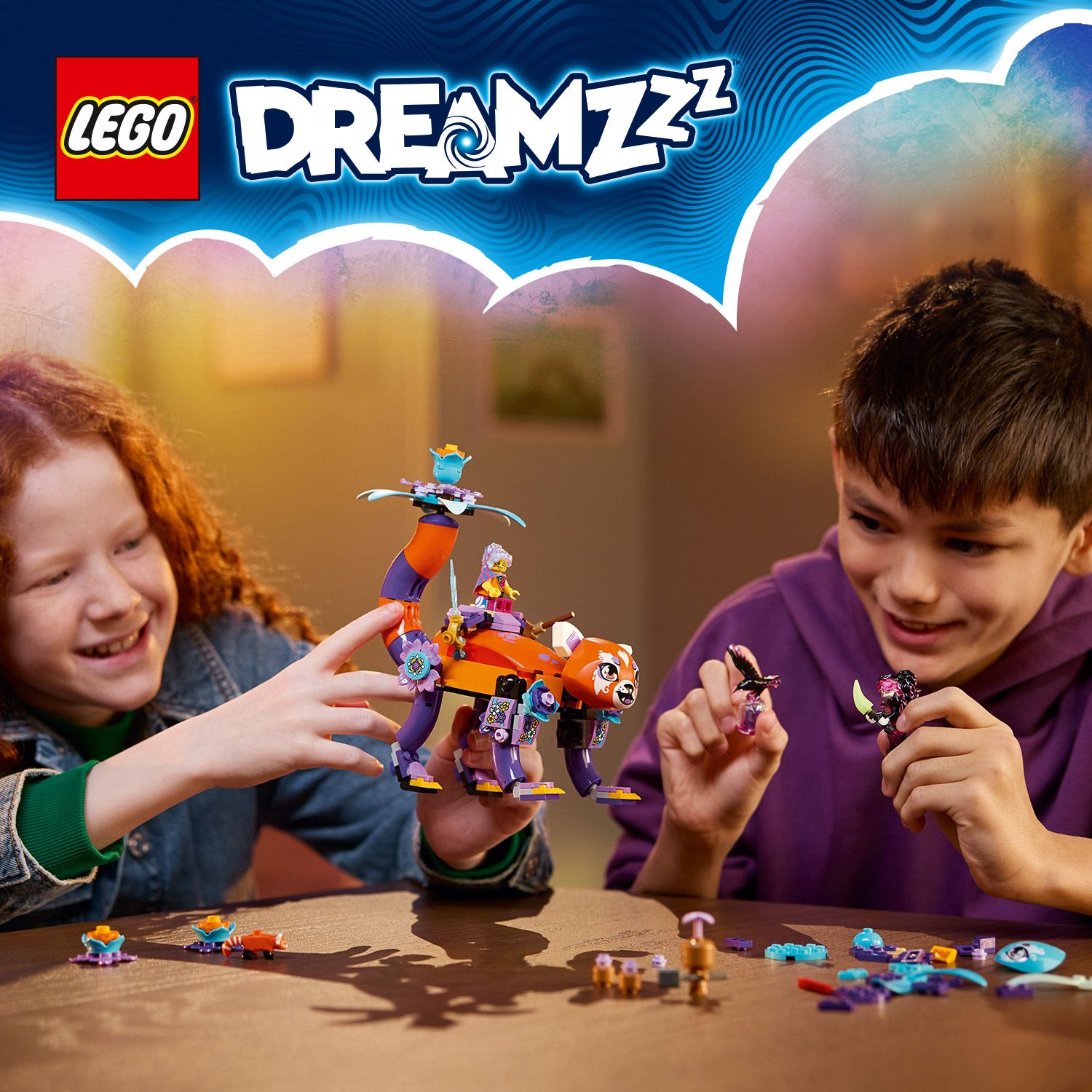 Fajny zestaw LEGO® DREAMZzz™ ze zwierzętami