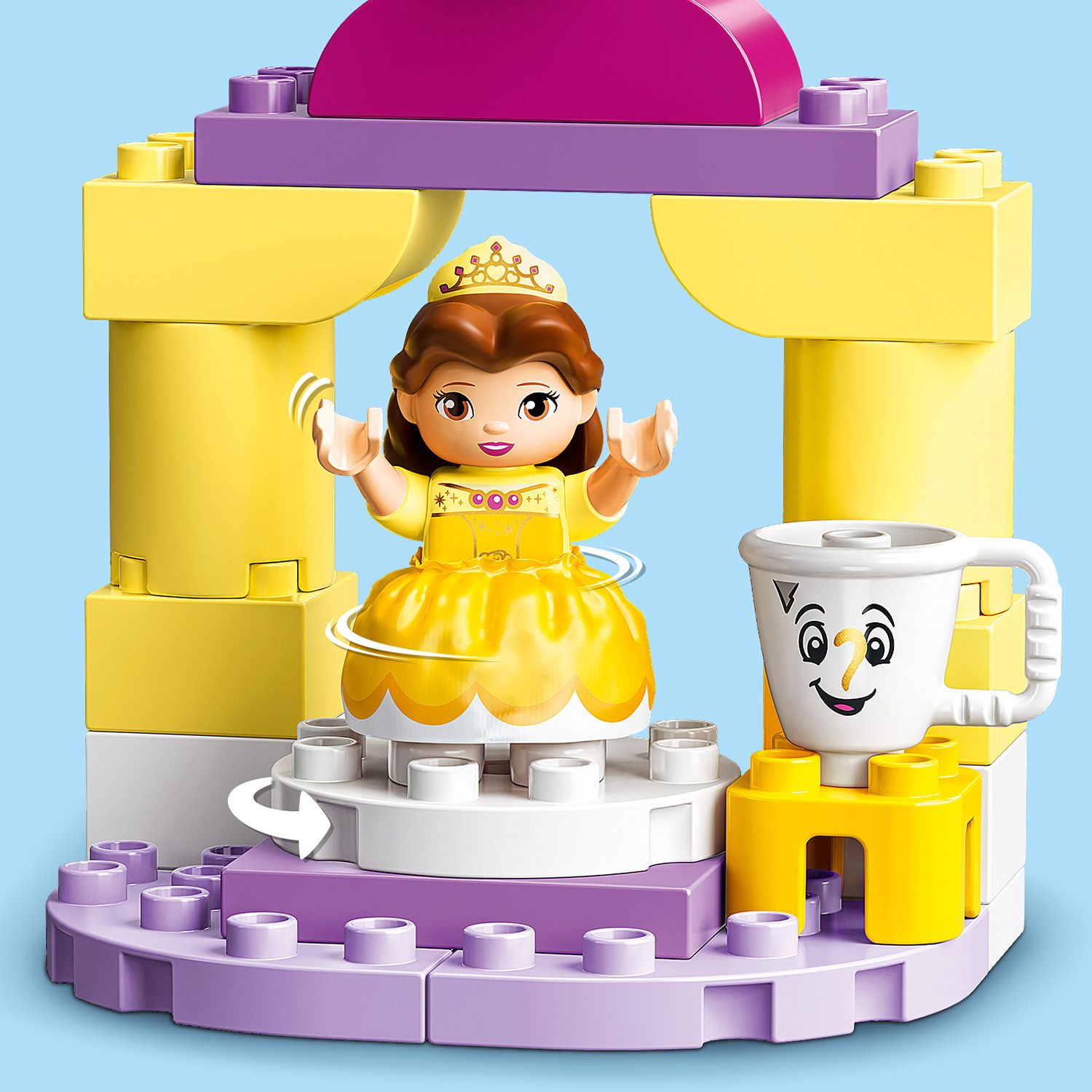 LEGO DUPLO Disney Princess 10960 Sala balowa Belli - Ceny i opinie 