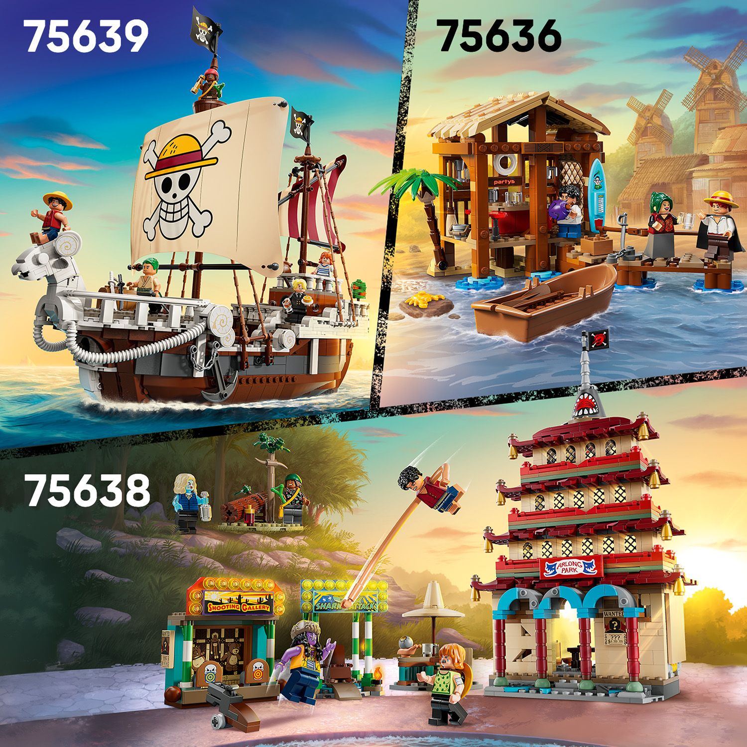 LEGO ONE PIECE 75637 Namiot cyrkowy klauna Buggy'ego - Ceny