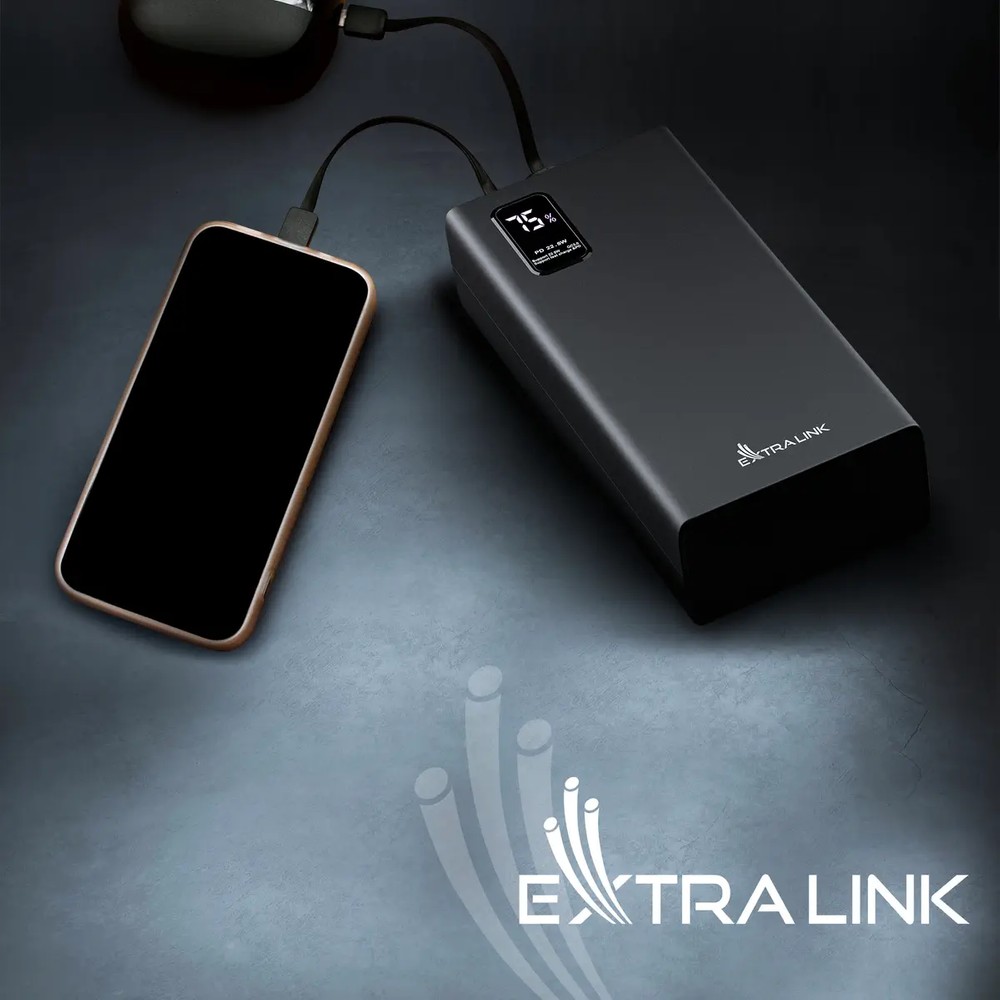 Powerbank Extralink EPB-069 30000mAh Czarny EX19515 - Opinie i Powerbank Extralink EPB-069 30000mAh Czarny EX19515 - Opinie i