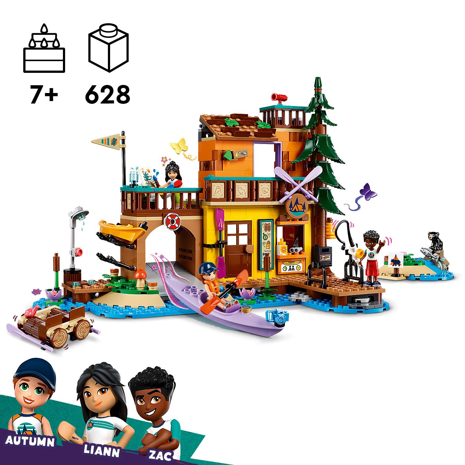 LEGO Friends 42626 Sporty wodne na obozie kempingowym - Ceny i
