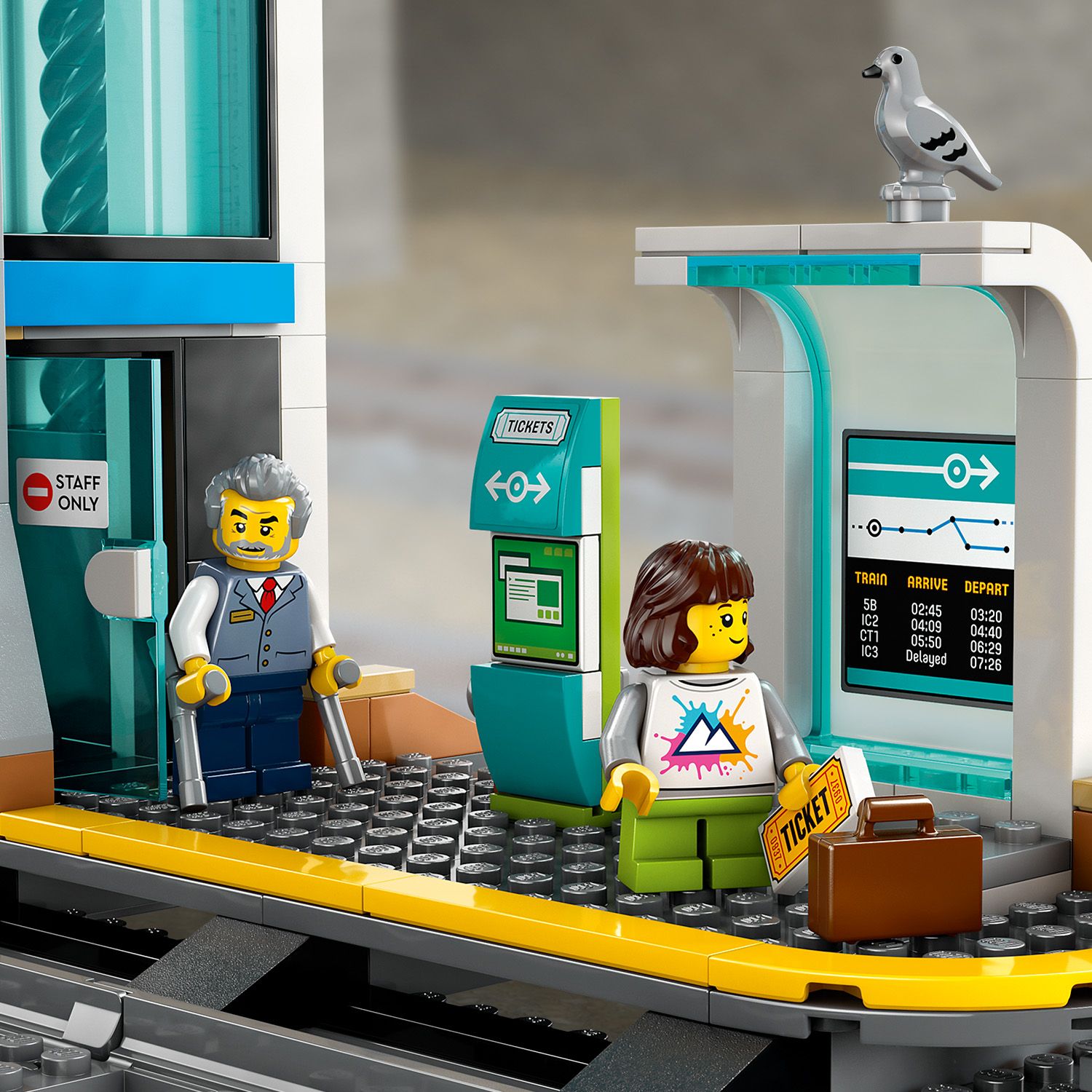LEGO City 60469 Centralny dworzec kolejowy - Ceny i opinie - Ceneo.pl