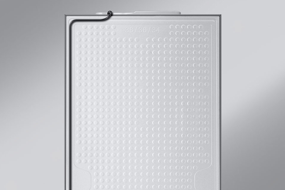 Clean Back - metalowe plecy lodówki RB38T776DS9