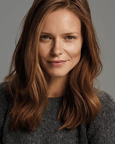smiling person