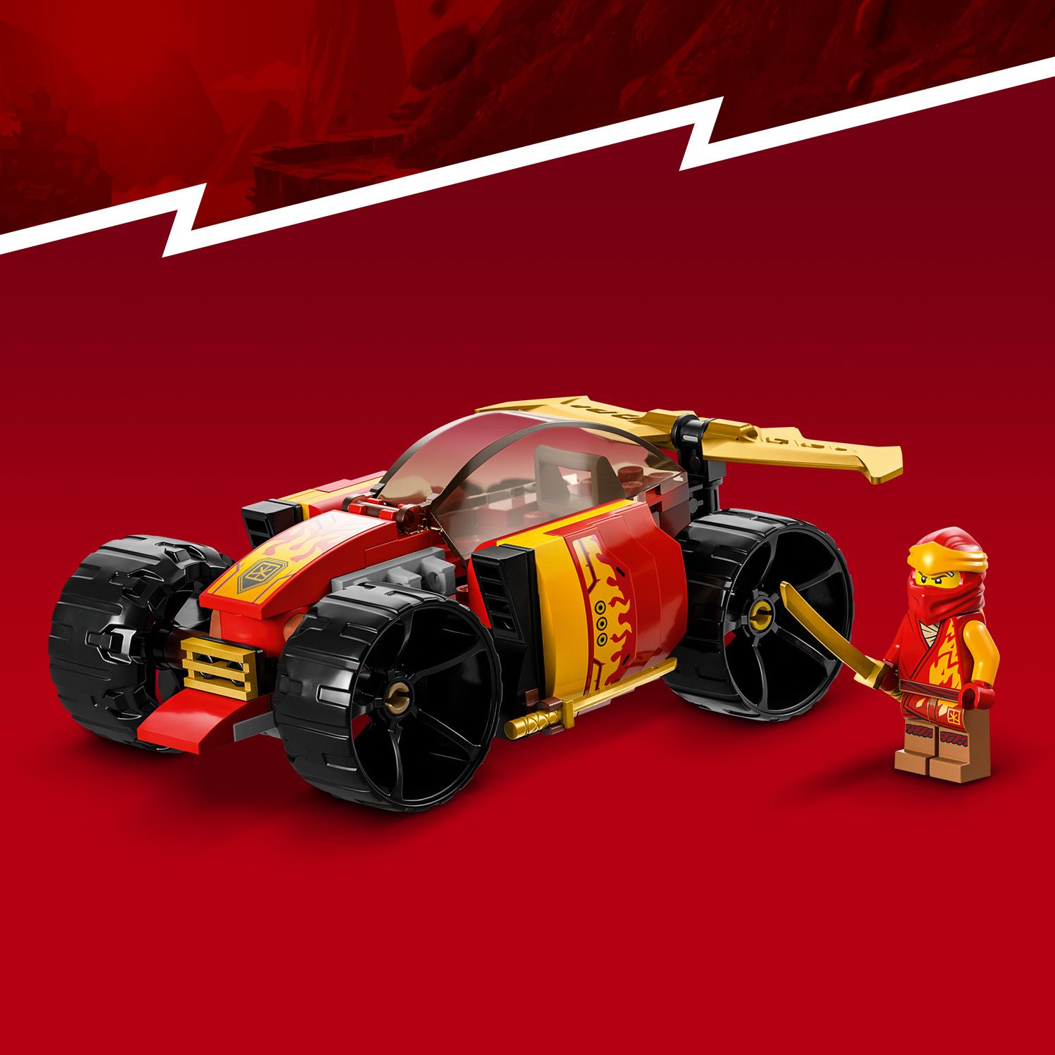 LEGO NINJAGO 71780 Samochód wyścigowy ninja Kaia EVO - Ceny
