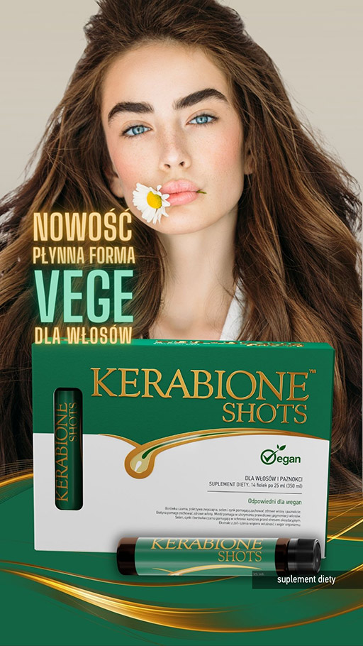 Kerabione Shots - nowość - płynna forma vege dla włosów