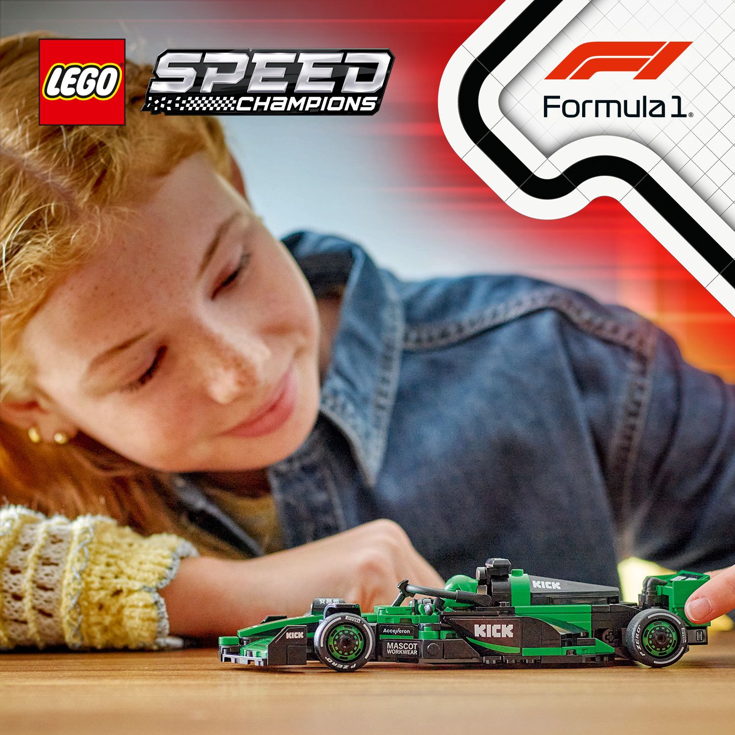 LEGO Speed Champions 77247 Bolid F1 KICK Sauber Team C44