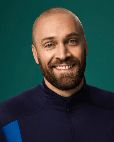 smiling person