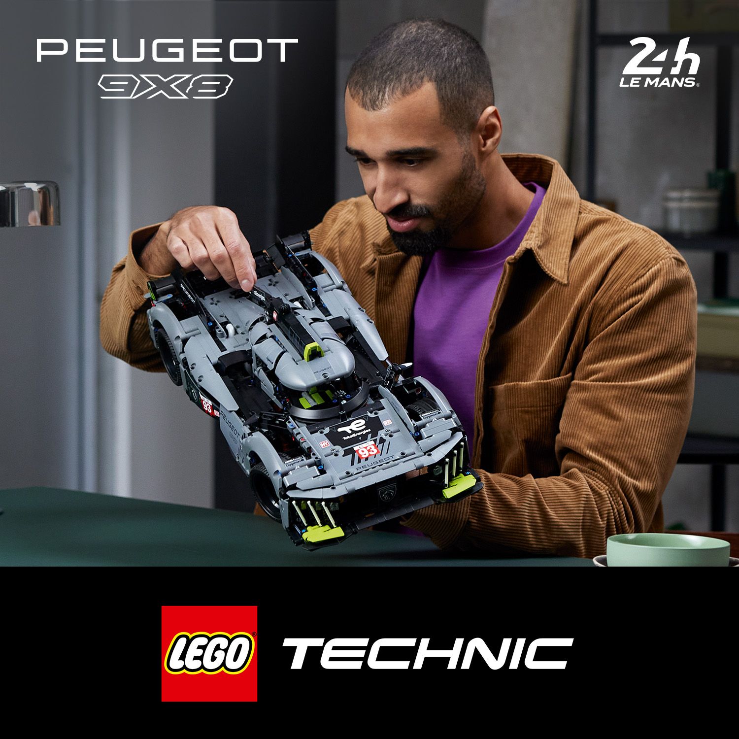 Заказать Авто-конструктор LEGO Technic Peugeot 9X8 24H Le Mans Hybrid  Hypercar по доступной цене от ⭐️ 