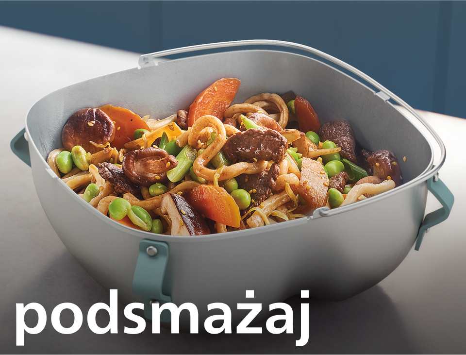 Podsmażane danie kuchni azjatyckiej