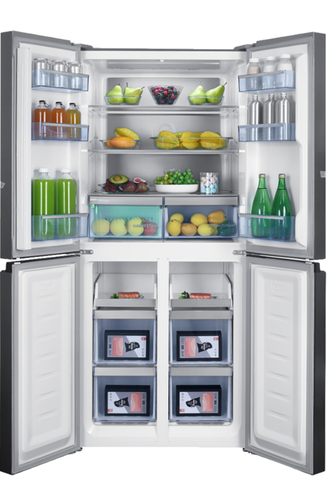 Lodówka Beko GNO46623MXPN Side by Side 180 cm Srebrna od