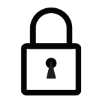 Ikona blokady child lock