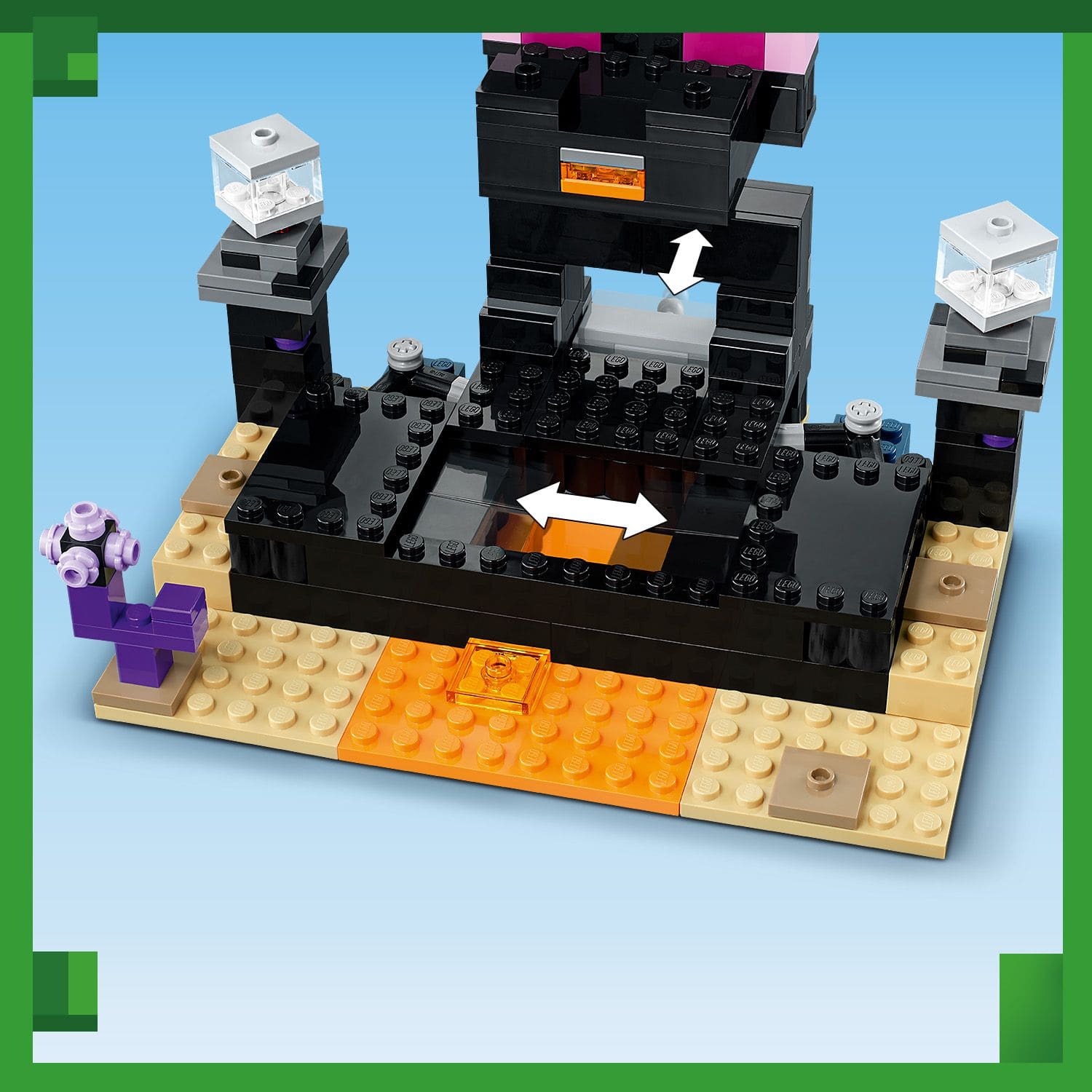 Lego Minecraft The End Arena, Ender Dragon Battle Set 21242 : Target