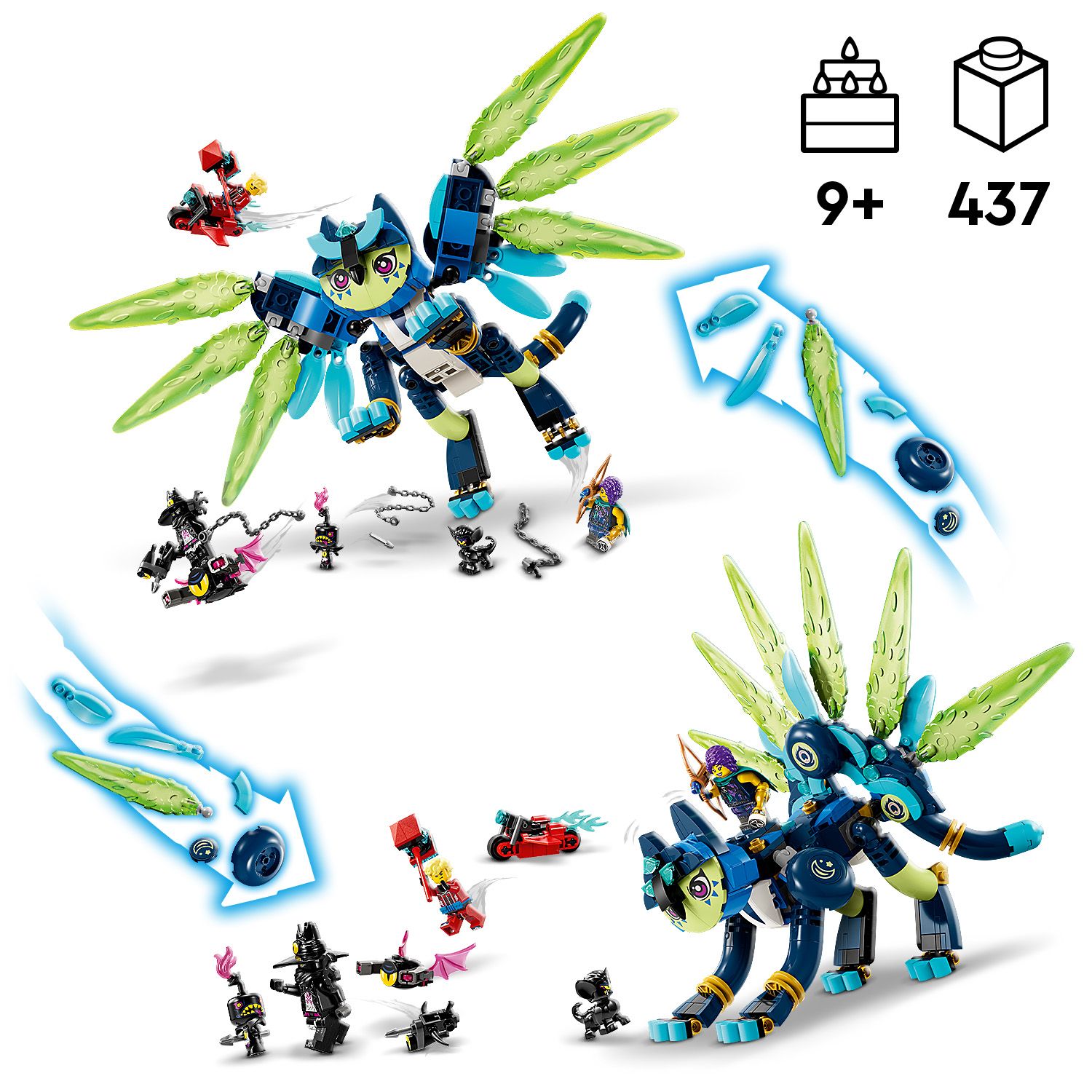 LEGO DREAMZzz 71476 Zoey i sowokot Zian - Ceny i opinie