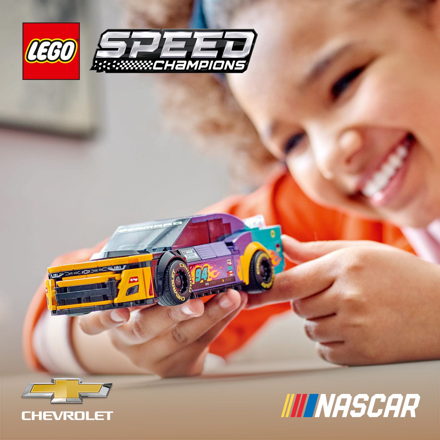 Zbuduj samochód NASCAR® z klocków LEGO®