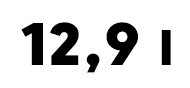 Zużycie wody na cykl (12,9)