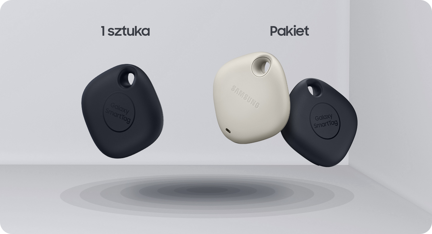 Samsung Galaxy SmartTag 2-pak Czarny+Beżowy (EI-T5300MBEGEU