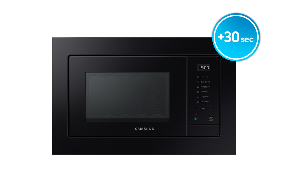 Samsung MS23A7318AK Four à micro-ondes encastrable cm. 49 - verre