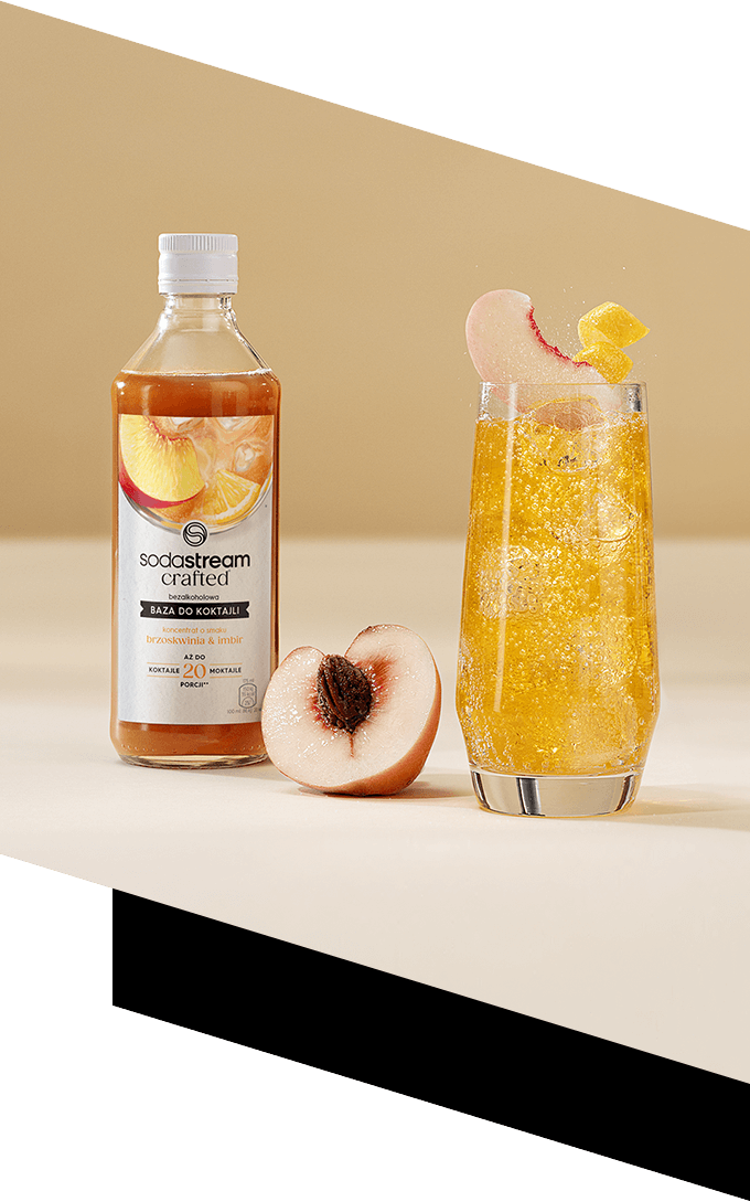 sodastream® brzoskwinia i imbir