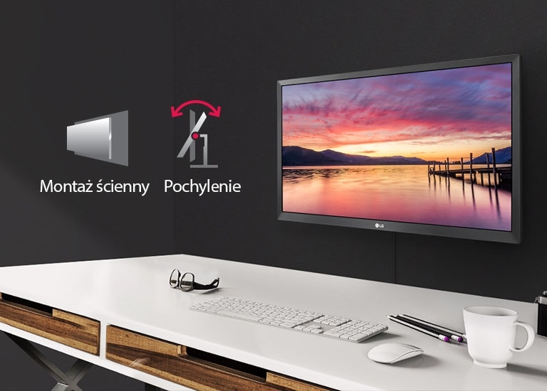 Monitor LG 21,5 22MK400H-B - Opinie i ceny na Ceneo.pl