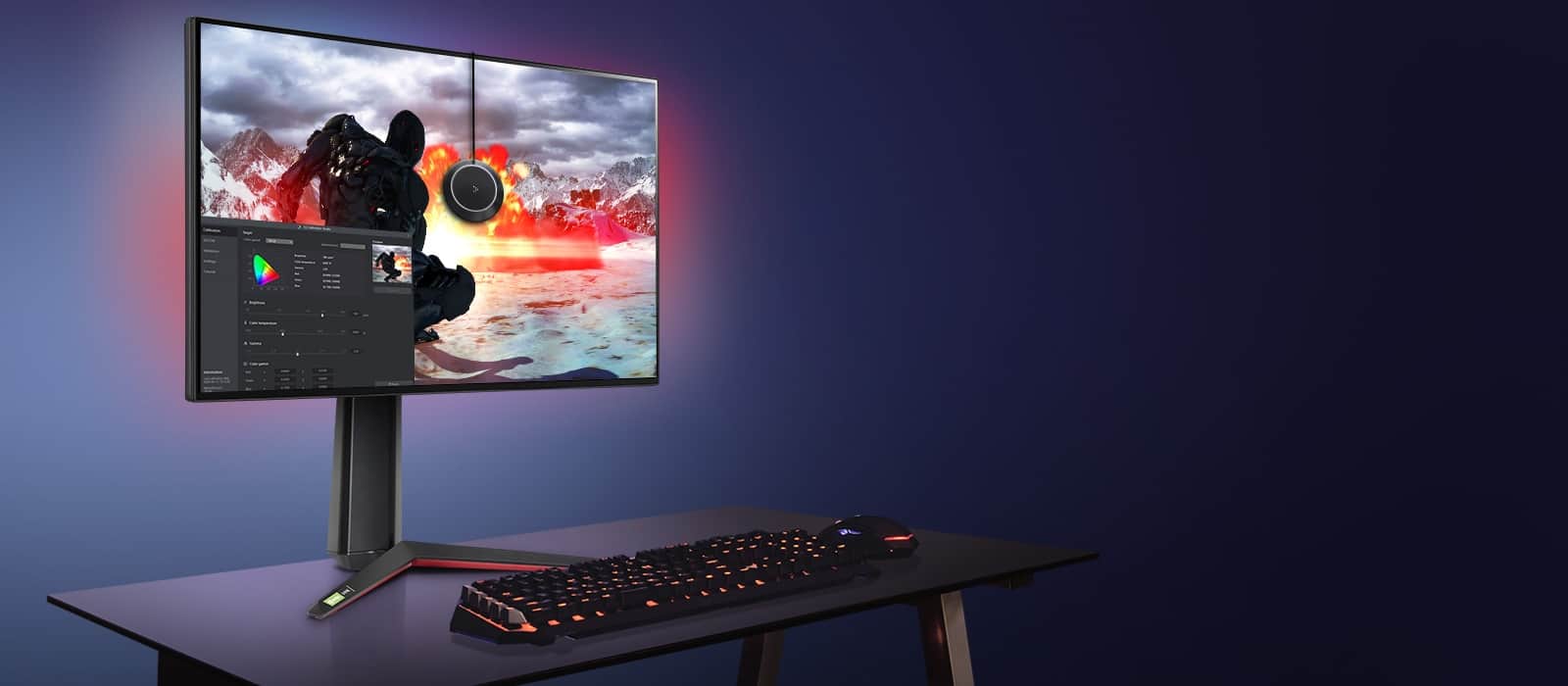LG 27GP950-B 27インチ ウルトラギア UHD (3840 x 2160) ナノ IPS ゲーミングモニター 応答時間 1ms&  144Hzリフレッシュレート付き NVIDIA G-SYNC AMD FreeSync Pro、DCI-P3 98% VESA DisplayHDR  
