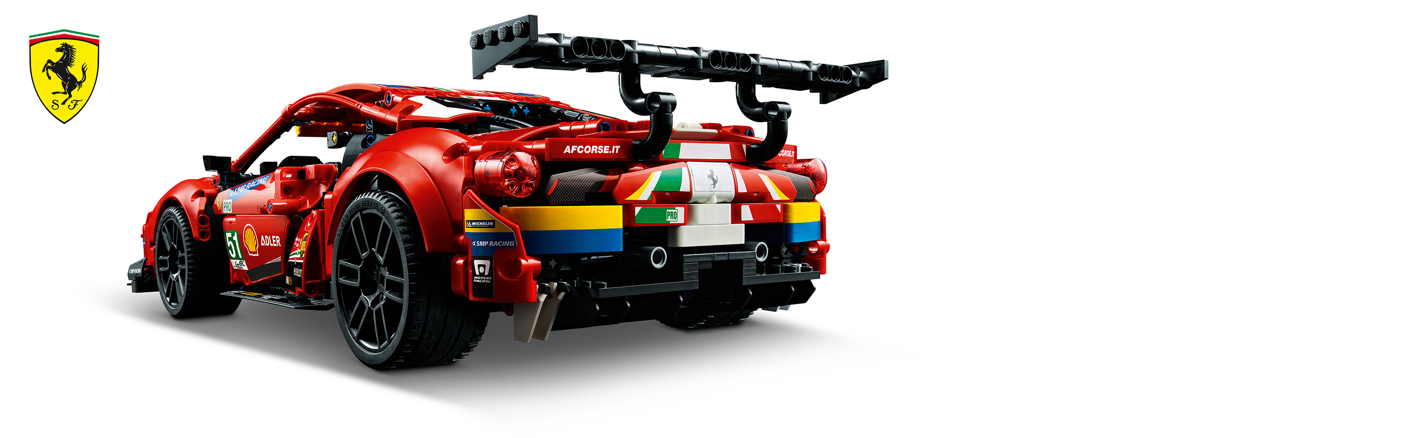 Заказать Авто-конструктор LEGO Technic Ferrari 488 GTE AF Corse №51 (42125)  по доступной цене от ⭐️ 