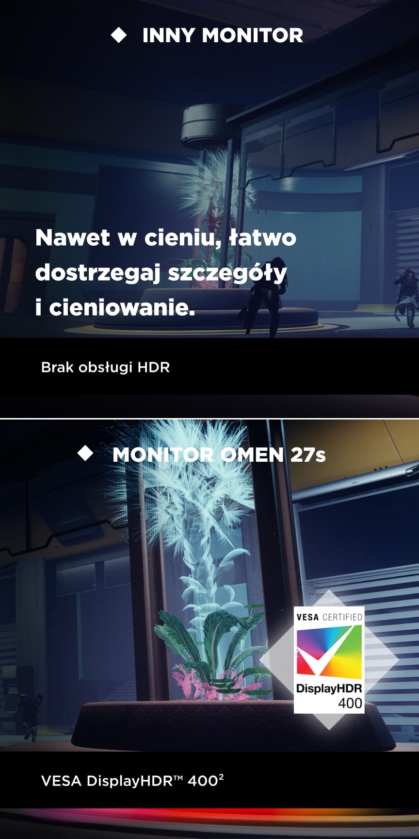 HP MONITOR GAMINGOWY OMEN 27S